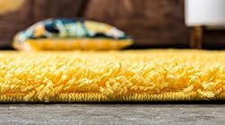 Unique Loom Solid Shag Collection Area Rug