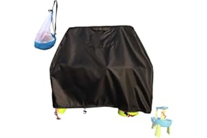 CHENGNAN Water Table Cover for Step2 Rain Showers Splash Pond Water Table Fits Perfectly,Beach Backpack with Water Play Table Cover Outdoor, Waterproof Water Table Cover Step2,Cover For Water Table