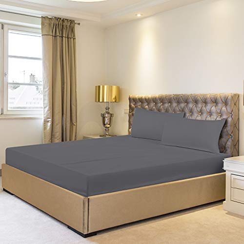 Utopia Bedding King Fitted Sheets Bulk Pack of 6 Bottom Sheets Soft