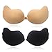 YLOVAN Strapless Pushup Bra Self Adhesive Invisible Backless Sticky Bras 2 Packs