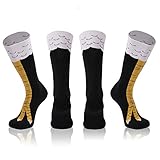 Knee High Socks, Gmark Womens Fun Chicken Legs