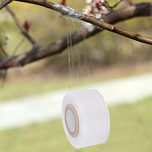 Jeffergarden New White Eco-Friendly Waterproof Grafting Tape as Graft Membrane, Garden Bind Belt