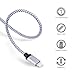 iPhone Charger, Everdigi 3Pack 10Foot Lightning Cable - 8 Pin Premium Nylon Braided Charging Cord Compatible with iPhone 7,7 Plus,6,6s,6 Plus,6s Plus,5,5s,5c,Se,iPad, iPod (GrayWhite)