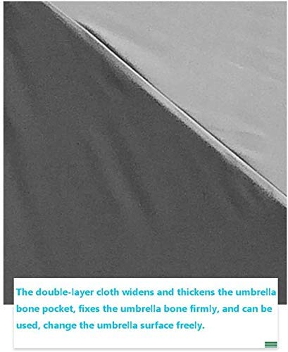Sonnenschirme Garden Patio Tisch umbrella mit Tilt Wnd Crank, perfekt für Outdoor Yard, Beach Commercial Event Market… – Bild 6