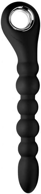 XR Brands Dark Scepter 10x Vibrating Silicone Anal Beads