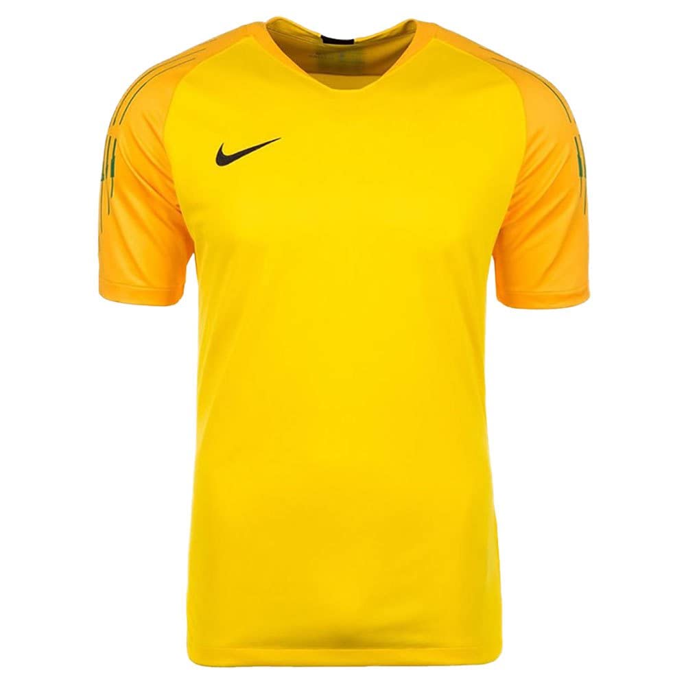 NIKE 894512-719 M NK GARDIEN II GK JSY SS Tour Sweatshirt Men's Yellow/University Gold/Black Size L