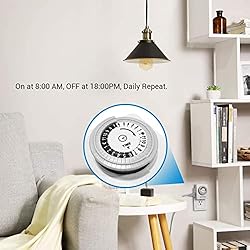 DEWENWILS 24-Hour Indoor Mechanical Outlet