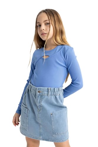 Chemise à manches longues pour fille DeFacto - Sélection polyvalente de chemises à manches longues pour enfants - Bodys à manches longues et chemises à manches longues pour filles