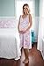 Baby Be Mine 3 in 1 Labor/Delivery / Nursing Hospital Gown Maternity, Hospital Bag Must Have (S/M, Anais)