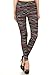 Leggings Depot Women's Fall/Winter Ultra Soft Popular Best Christmas Printed Holiday Fashion Leggings Bat (Scribbles, One Size (Size 0-12))