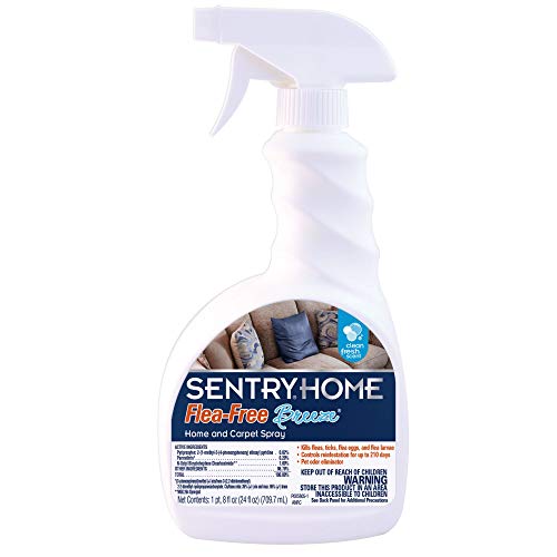 Sentry Home Flea-Free Breeze Home and Carpet Spray - 24 ounce