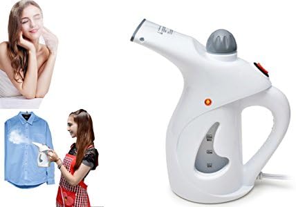 Ledsniper Portable Steamer Fabric Clothes Garment Steam Iron Hand Held Compact White