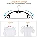 IEOKE Premium Velvet Hangers, Non-Slip Suit Clothes Hangers Coat Hangers (50-Pack) Ultra Thin Space Saving with Heavy Duty 360 Swivel Chrome Hook