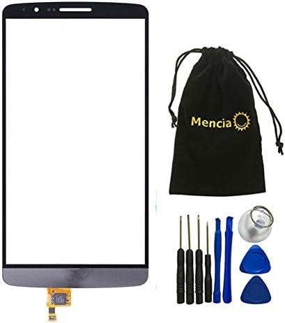 Mencia Touch Digitizer Screen For LG Optimus G3 D830 D850 D855 D851 LS990 VS985 with Tools Gray (No LCD)