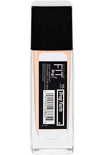 Maybelline Fit Me Dewy + Smooth Foundation, Ivory - Image 5