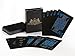 Premium Branded PVC Black Playing Cards-Water Proof, Bendable. Classic and Perfect for Casino or Texas Hold'em Las Vegas Style Adult Parties or Kid Friendly Game Night. Quality Plastic Deck