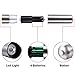 LINGSTAR Brushed Stainless Steel Electric Pepper Grinder Mill(Flat) 1 PC