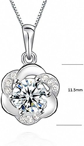 australia handmade grandma cubic zirconia necklace Cherry Blossom flower daisy pendant necklace
