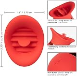 CalExotics French KISS Sweet TALKER Vibrator 12 Functions Rechargeable Discreet view 2