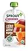 Sprout Organic Stage 2 Baby Food Pouches, Carrot Apple Mango, 4 Ounce (Pack of 5)