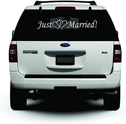 Just Married Decals