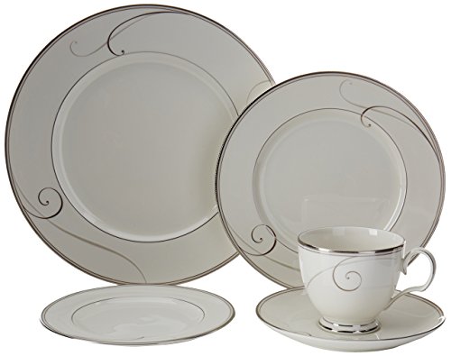 Noritake Platinum Wave 5-Piece Place Setting