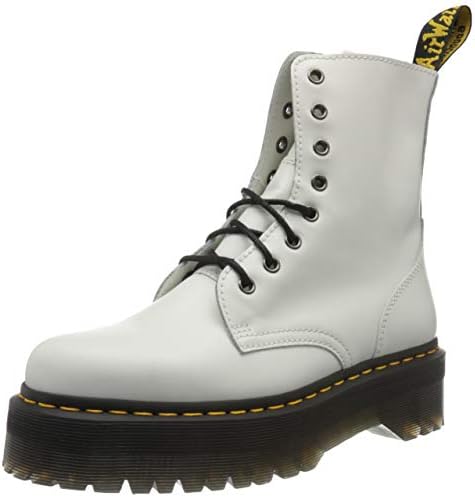 white jadon 8 eye boots