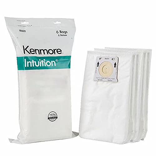 Kenmore IB600 HEPA Replacement Intuition Upright Vacuum Cleaner Bags