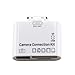 New 5-in-1 Card Adapter for Apple iPad 3 & 2 Camera Connection Kit USB TF SD MS