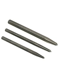 Juego de punzones cardados Mayhew 89082, 3 piezas