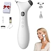 XUEVORIY 4-in-1 TMJ Relief Products Jaw - TMJ Pen Massage Tool with Heat & Vibration, 3 Temperature Modes, Meridian Massager, Effective Neck Pain, Portable for Home/Travel