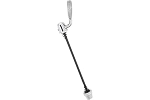 Bike Skewer Steel Compact Bike Rear Wheel Quick Release Replacement Axle for Indoor Cycling Trainer Quick Release Axle to Thr