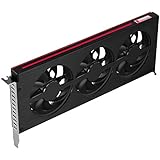 Jonsbo Aluminum VGA Graphic Card Cooler - Graphic Card Fans - 3 x 80mm Fans with SATA+Aura 4PIN Connector VF-1