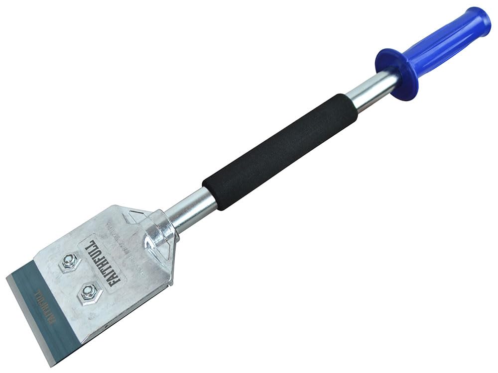 Faithfull FAISCRA21 All Metal Heavy-Duty Long Handle Scraper 100mm