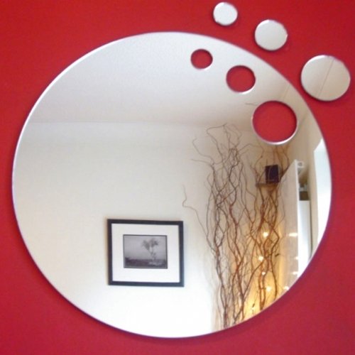 Super Cool Creations Circles out of Circle Mirrors -