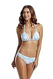 Zeraca Hipster Panties Triangle Bikini Bathing Suits