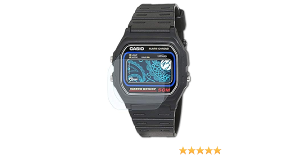 Bruni Película Protectora Compatible con Casio W-59-1VQES ...