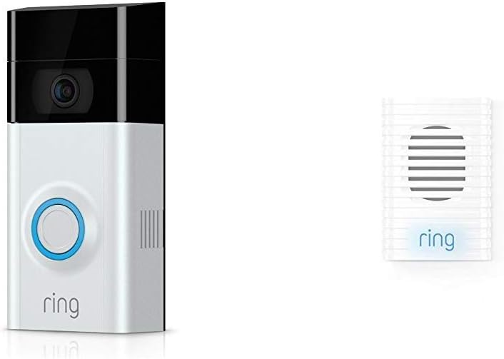 Ring Video Doorbell 2 + Chime WLAN Türgong, weiß Amazon.de Baumarkt