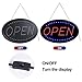 T-SIGN Open Sign,19x10 Inches Neon Open Sign with 3 Lighting Modes Led Open Signs for Business, Stores, Bars, Shops, Including Business Hour Sign and Suction Cup Hook