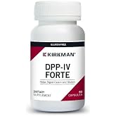 Kirkman DPP-IV Forte&trade;, 60 Capsules | Broad-Spectrum Digestive Support, Protein &amp; Peptide Digestion, Gluten &amp; Casein Free, Allergen Friendly