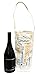 Earthwise Cotton Canvas Reusable Wine Gift Bag Tote Made in the USA (4 pack)