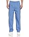 Landau Men's Elastic Drawstring Scrub Pant, Ceil Blue, X-Large