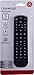GE Universal Remote Control for Samsung, Vizio, Lg, Sony, Sharp, Roku, Apple TV, TCL, Panasonic, Smart TVs, Streaming Players, Blu-Ray, DVD, 3-Device, Black, 34927