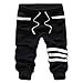 L'ASHER Men's Drawstring Walk Short Men's Active Athletic Performance Shorts with Pockets Medium Black