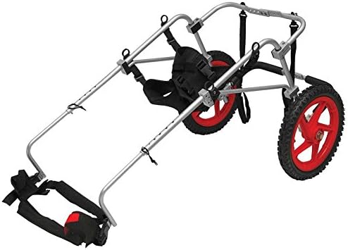 Dog Wheelchair, Adjustable Sizes and Soft Harnesses Multiple Sizes for Pet Rehabilitation