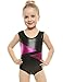 Arshiner Girl's Slim Solid Gymnastics Sleeveless Leotard