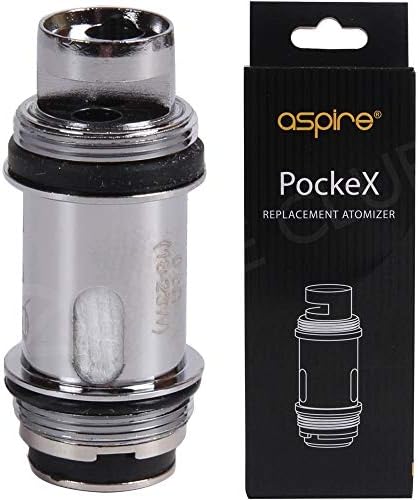 Aspire POCKEX COILS Genuine Replacement 0.6 Ohm Coil Heads Pocket X AIO (3)