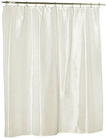 Waterproof/Water Repellent Nylon Hotel Quality Fabric Shower Curtain Liner (72 Inch Long, Beige)