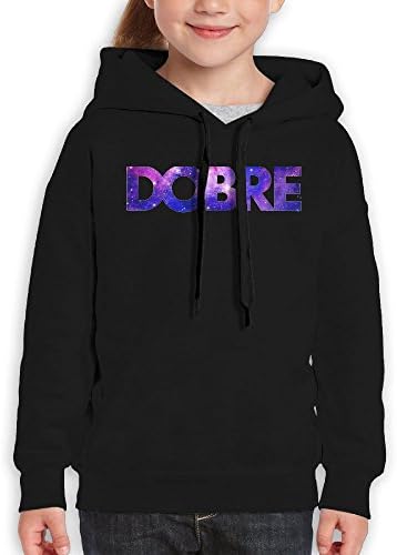 ZdaR RH Pullover DOBRE Family Lucas Brothers Boys,Girls,Youth Currents Sweatshirt Pocket Hoodie L Black