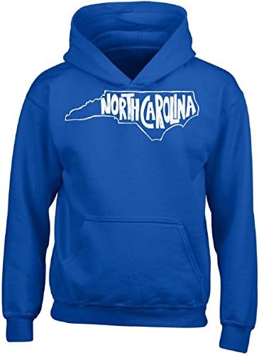 North Carolina - Girl Girls Hoodie Kids Xl Royal